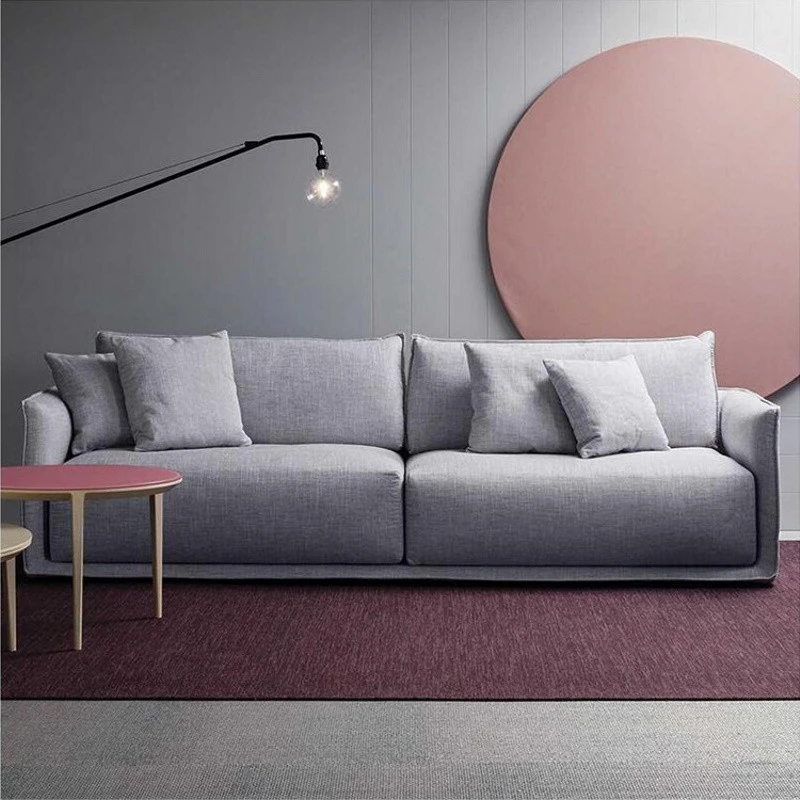 Ghế sofa văng đệm vải hiện đại V21