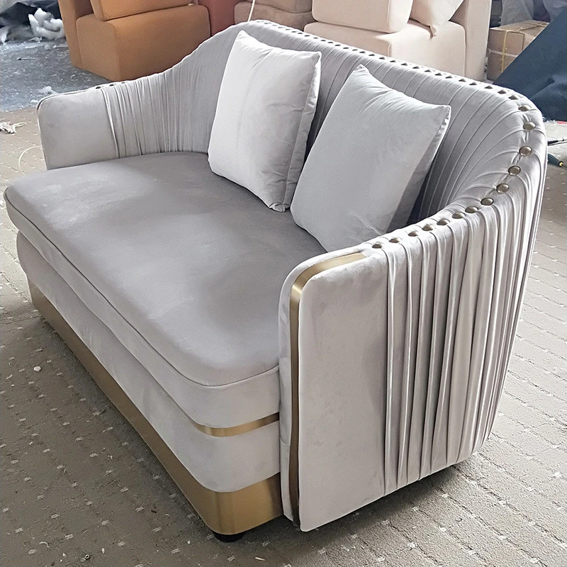 Ghế sofa văng mạ PVD cao cấp V39