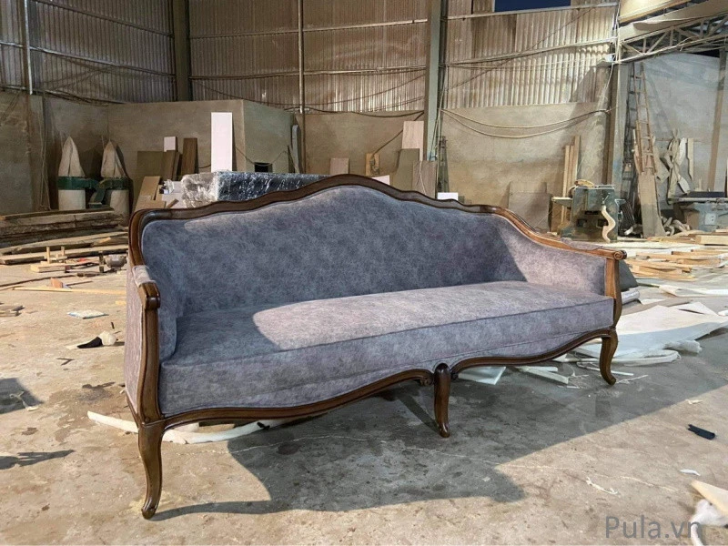 Ghế sofa văng cao cấp tân cổ điển V45