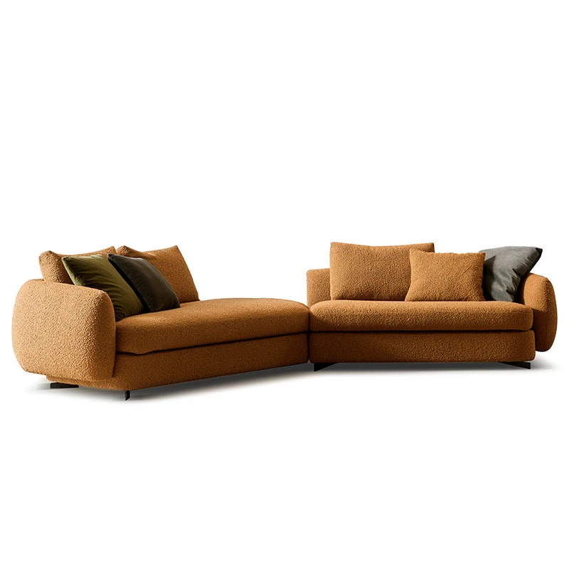 Ghế sofa góc vải thô hiện đại L32