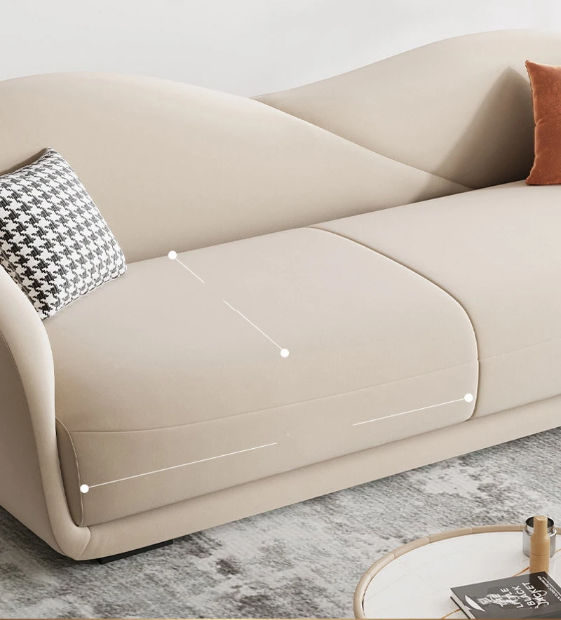 Sofa văng đệm vải nỉ mịn V60