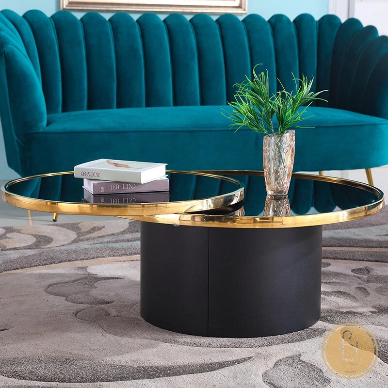 Bàn trà sofa tròn: Thiết kế độc đáo và linh hoạt cho không gian phòng khách