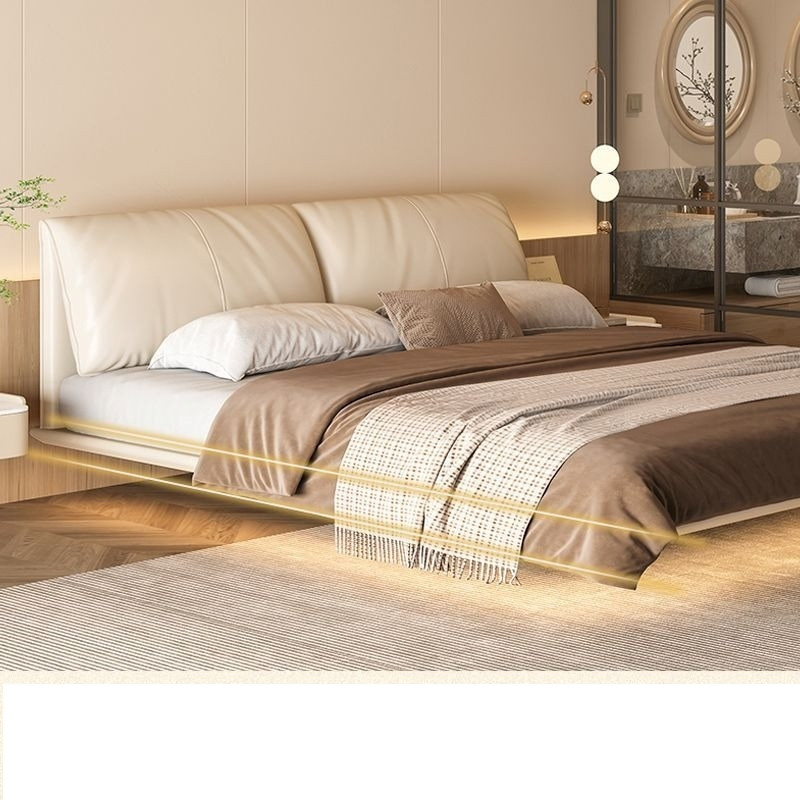 Giường ngủ bọc da đẹp phong cách tối giản Pula PB36 (Kết hợp hộc để đồ)