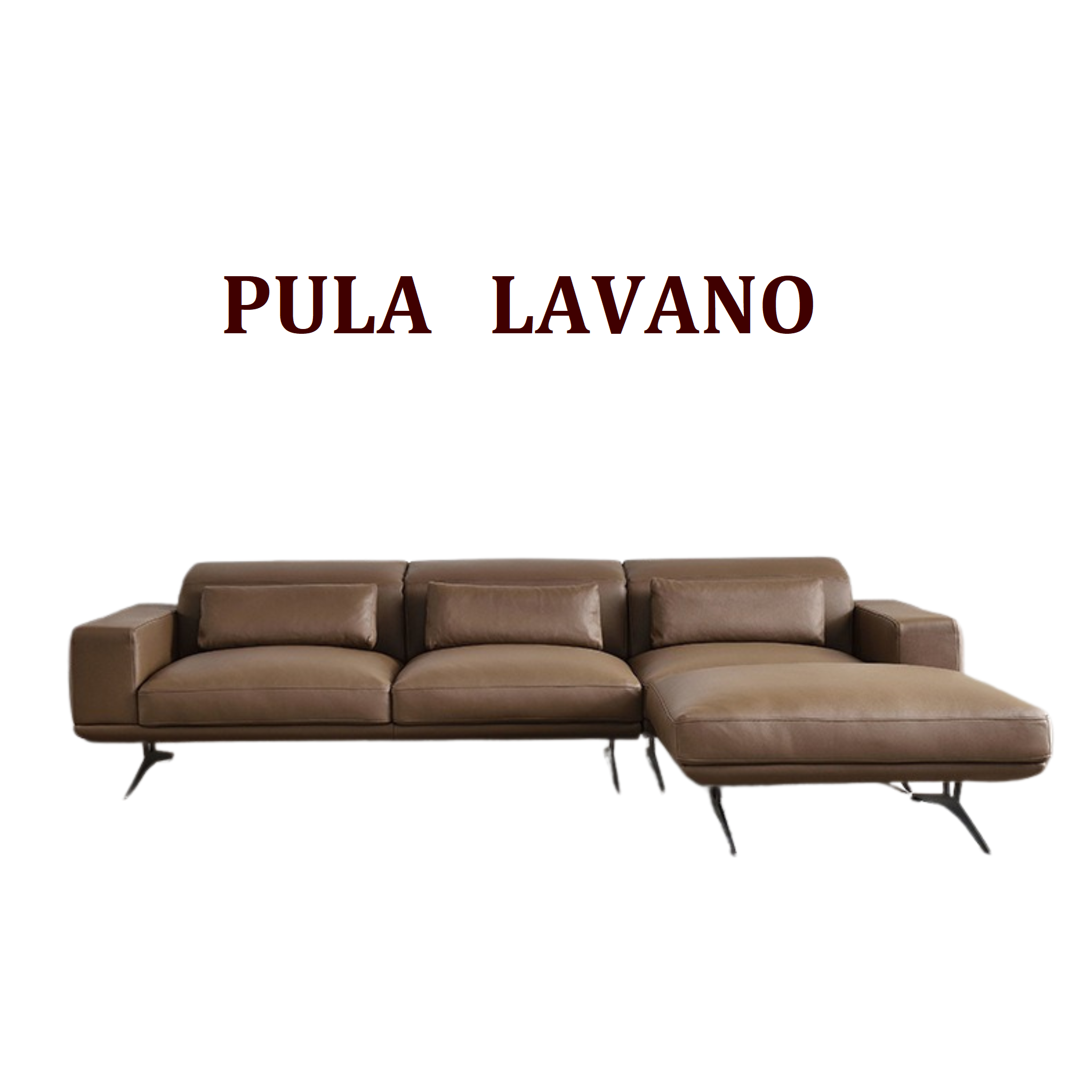 Sofa da cao cấp chống trầy xước Pula Lavano (L38)