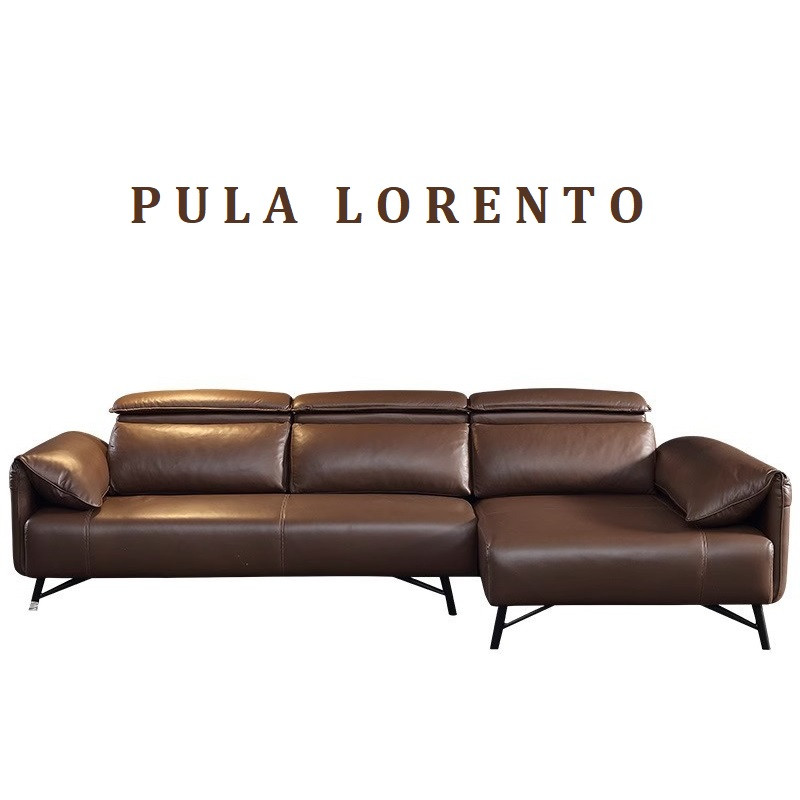 Sofa da thật cao cấp Pula Lorento (L40)