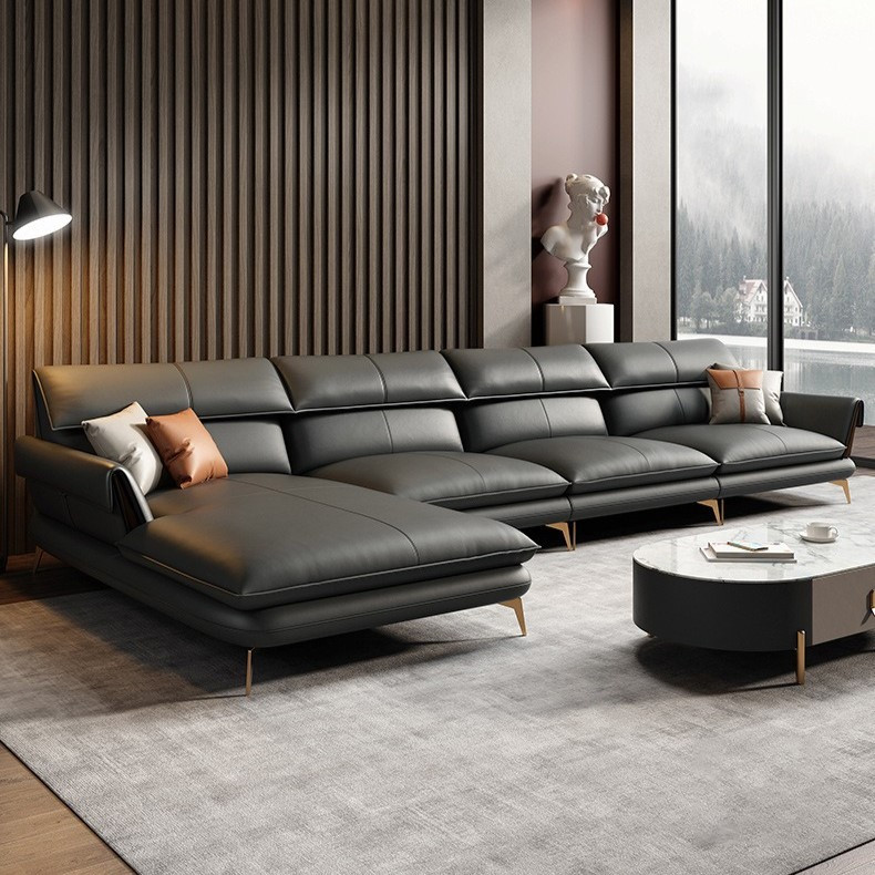 Sofa da bò Italy cao cấp Pula Davina (L43)