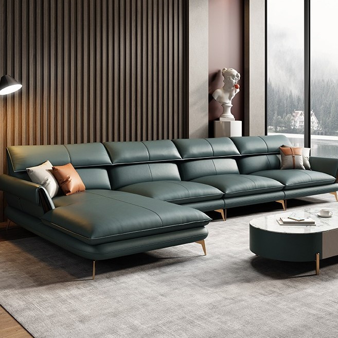 Sofa da bò Italy cao cấp Pula Davina (L43)