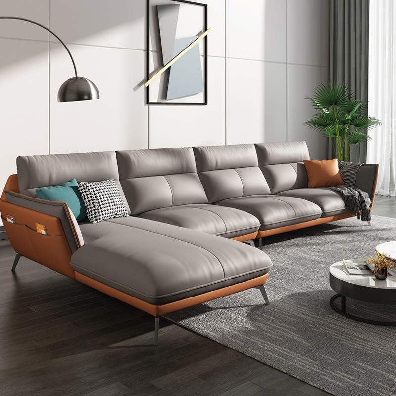 Sofa góc L da Mastrotto cao cấp Pula Lamia (L45)