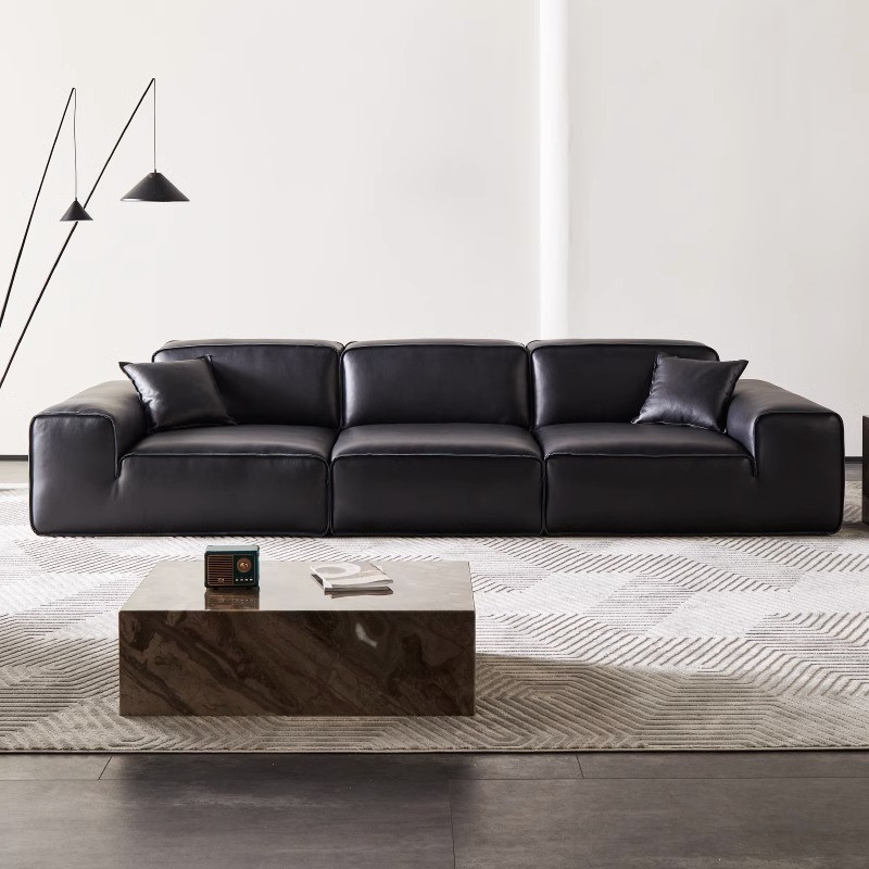 Sofa da bò Ý nhập khẩu cao cấp Pula Avenue (V83)