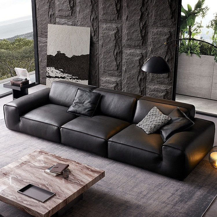 Sofa da bò Ý nhập khẩu cao cấp Pula Avenue (V83)