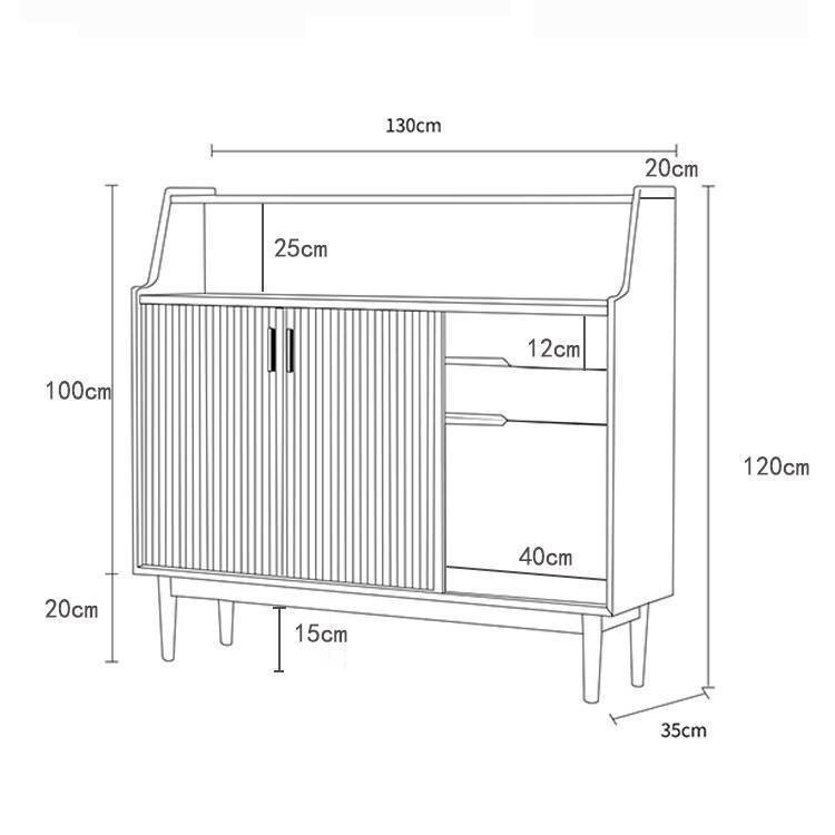 Tủ giày gỗ Pula SC15