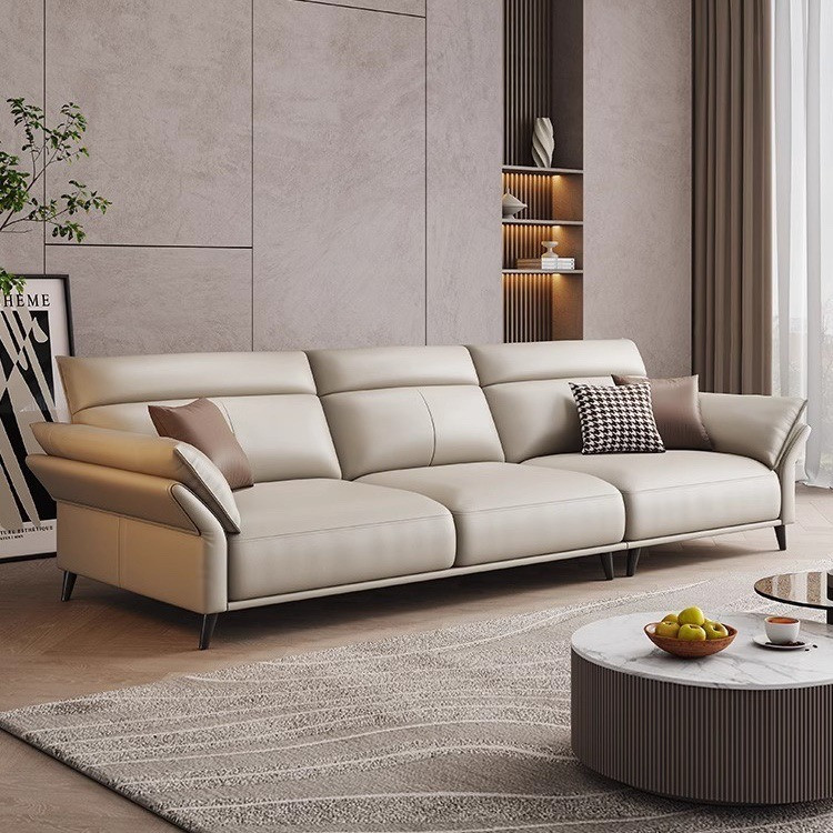 Sofa văng hiện đại bọc da bò Mastrotto Pula Layla (V81)