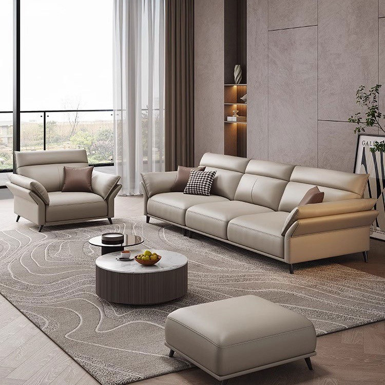 Sofa văng hiện đại bọc da bò Mastrotto Pula Layla (V81)