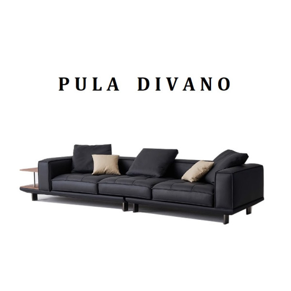 Sofa da chống mực bút bi Pula Divano (V71)