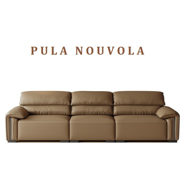 Sofa da thật phong cách Ý Pula Nouvola (V75)