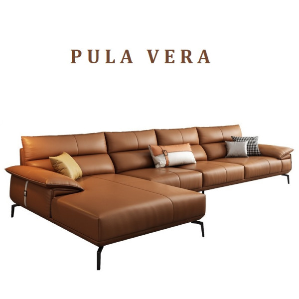 Sofa da nhập khẩu cao cấp Pula Vera (L42)