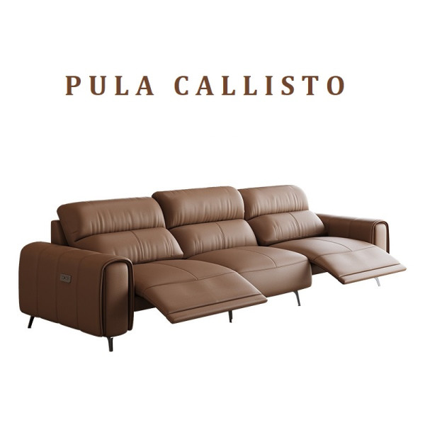 Sofa văng điện bọc da bò Italia cao cấp Pula Callisto (V80)