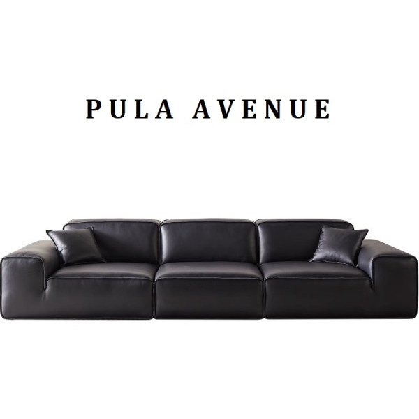 Sofa da bò Ý nhập khẩu cao cấp Pula Avenue (V83)