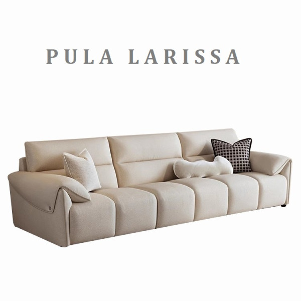 Sofa văng da bò Ý hiện đại Pula Larissa (V86)