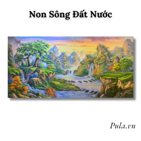 Tranh Phong Cảnh Non Sông Đất Nước