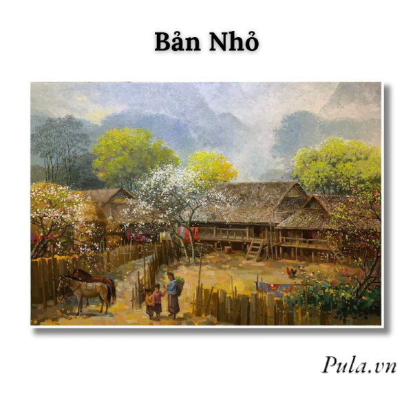 Tranh Phong Cảnh Treo Tường Bản Nhỏ