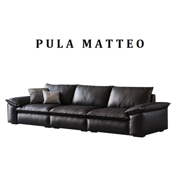 Sofa da chống xước, chống mèo cào Pula Matteo (V87)