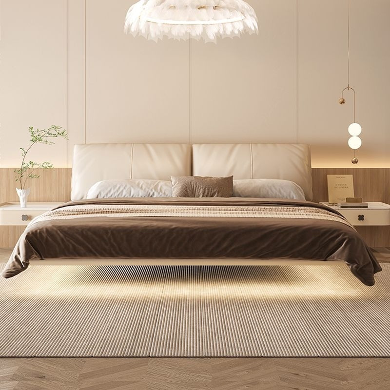 Giường ngủ bọc da đẹp phong cách tối giản Pula PB36 (Kết hợp hộc để đồ)