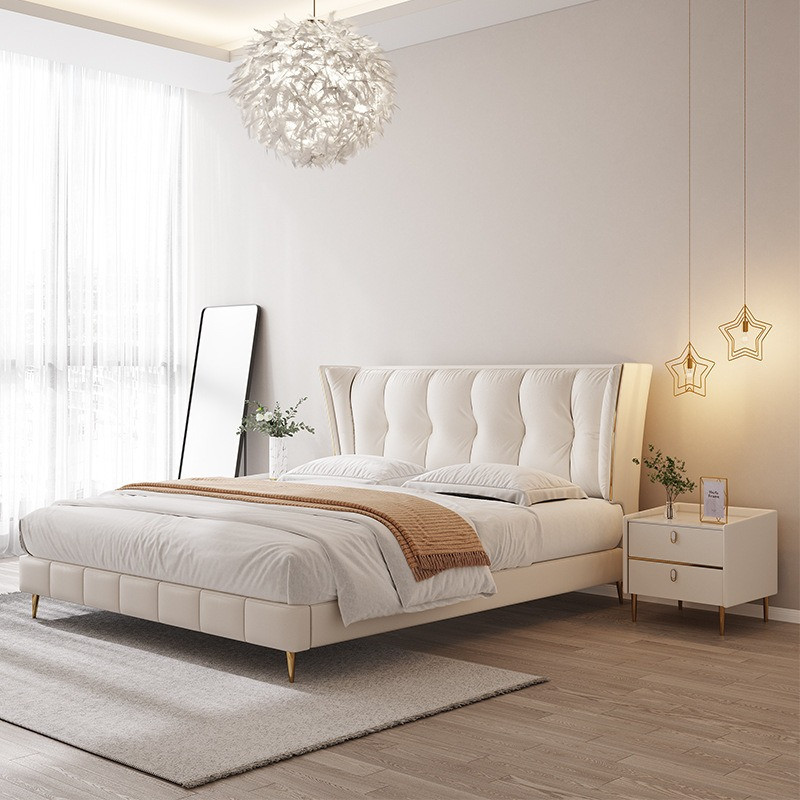 Giường ngủ bọc da phong cách Minimalist Pula PB40