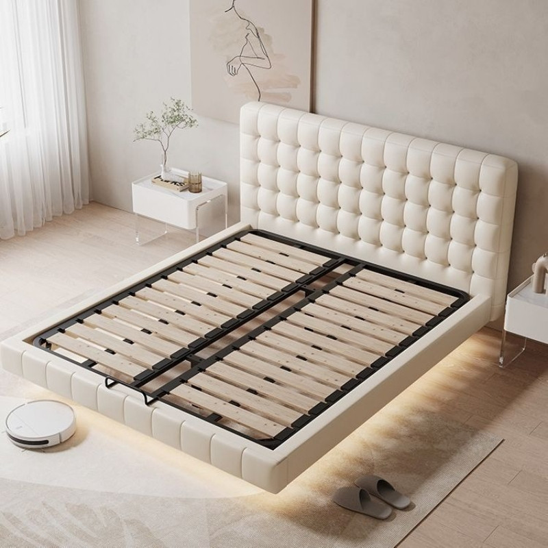 Giường ngủ bọc da siêu đẹp Pula PB48