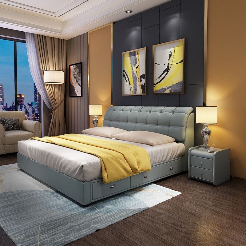 Giường ngủ bọc nệm đa năng nhiều màu Pula PB51