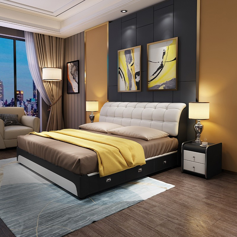 Giường ngủ bọc nệm đa năng nhiều màu Pula PB51
