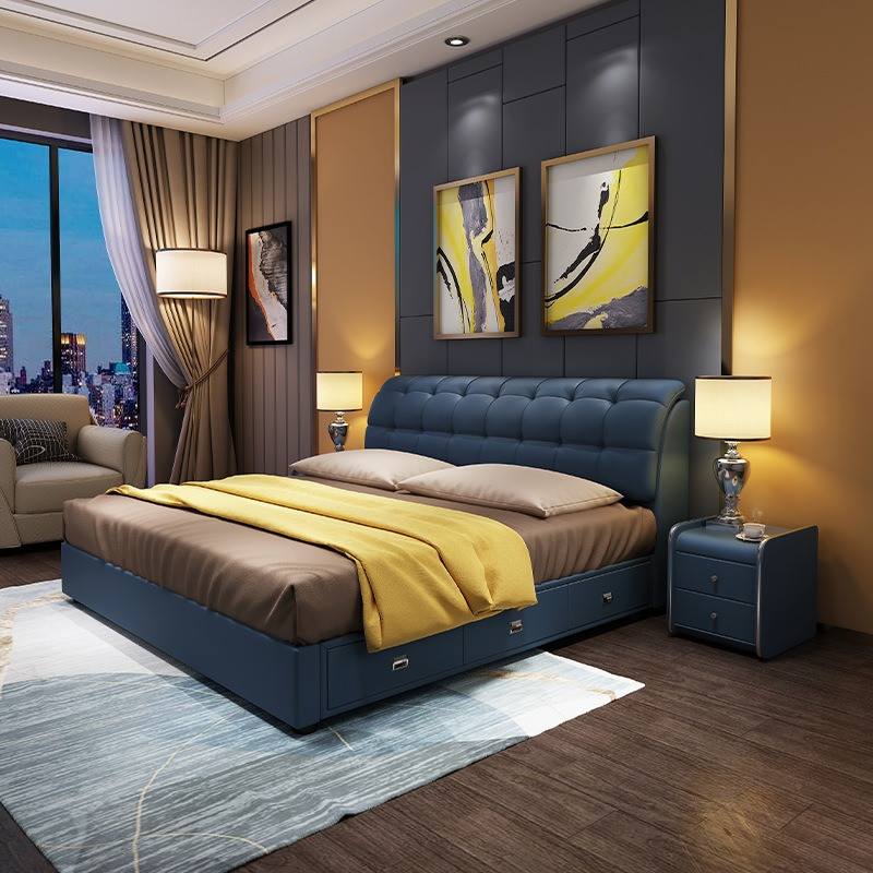 Giường ngủ bọc nệm đa năng nhiều màu Pula PB51