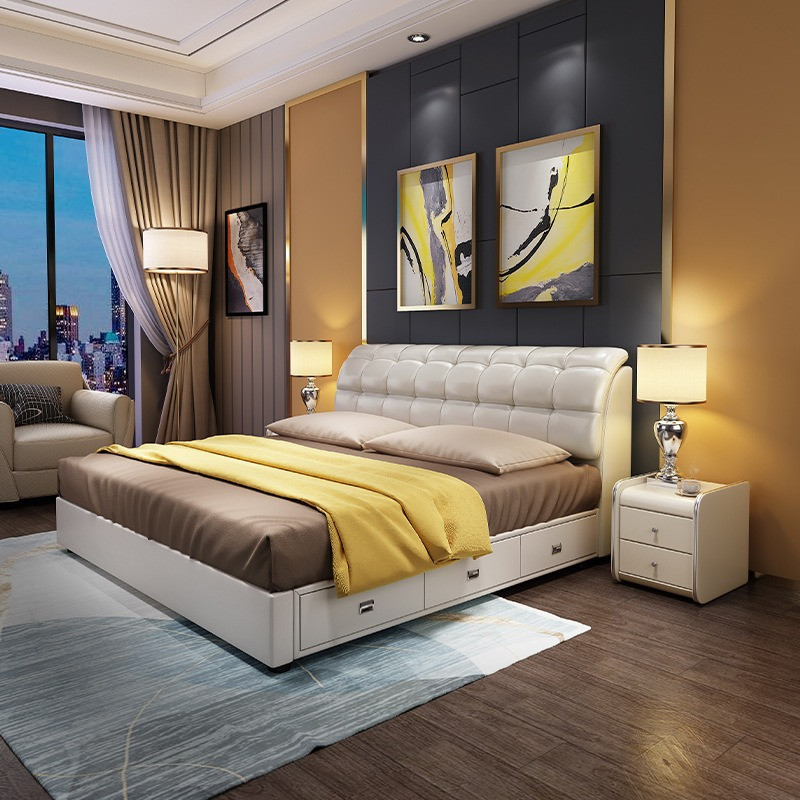 Giường ngủ bọc nệm đa năng nhiều màu Pula PB51