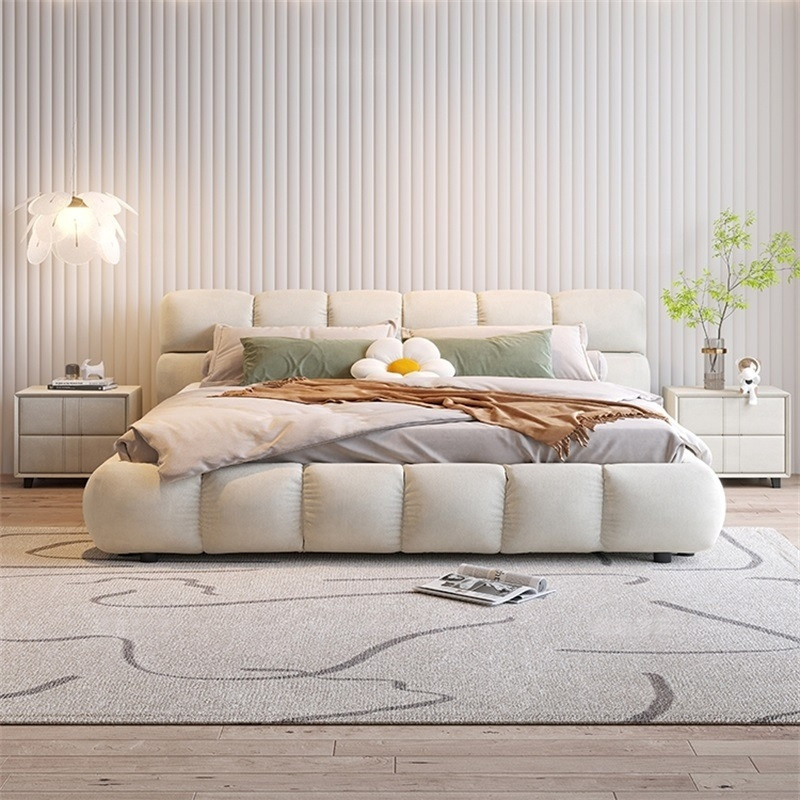 Giường ngủ bọc nệm dễ thương cho bé gái Pula PB35