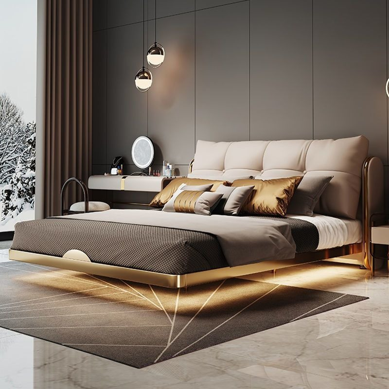 Giường ngủ khung kim loại sang trọng kiểu Ý Pula PB45