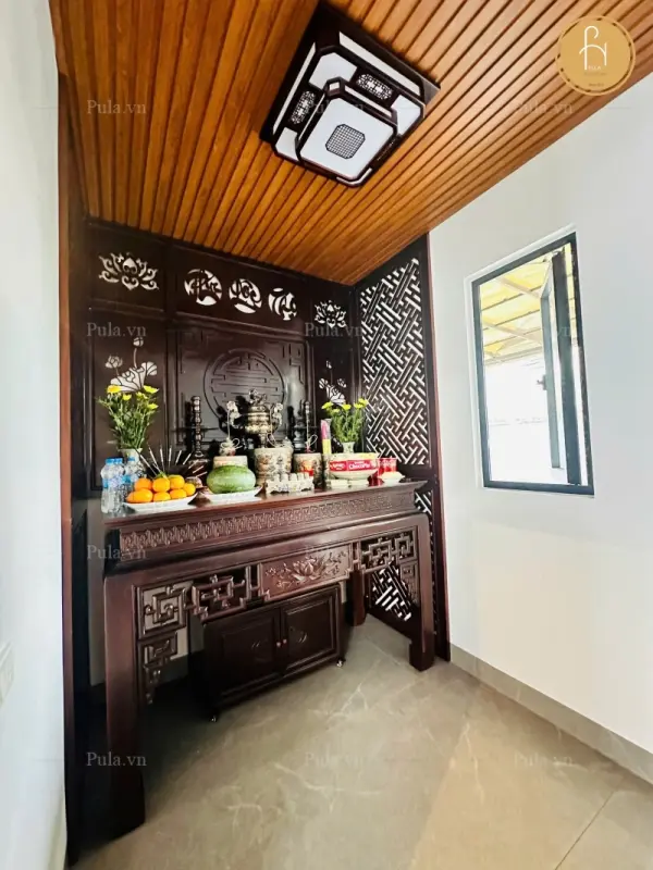 Khu vực phòng thờ