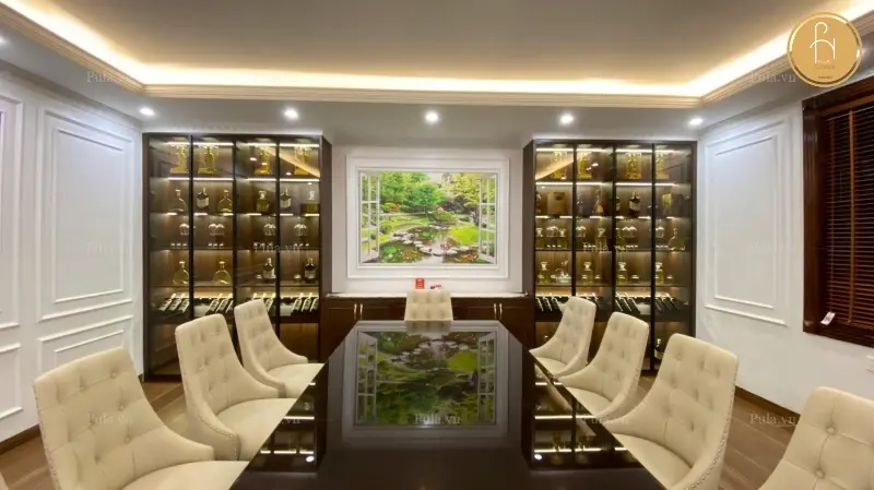 Dự án tủ rượu căn hộ cao cấp Vinhomes Riverside