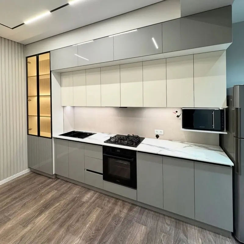 Tủ bếp Melamine chữ I PKC38