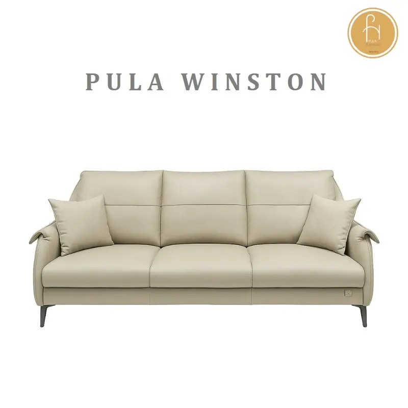 Mẫu sofa văn ph&ograve;ng tối ưu c&ocirc;ng năng với tay si&ecirc;u nhỏ gọn Winston