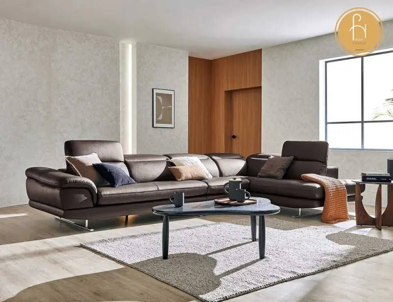 Sofa g&oacute;c chữ L cho văn ph&ograve;ng 