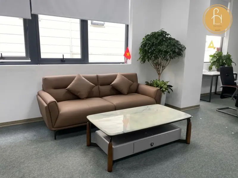 Sofa văng nhỏ gọn cho văn ph&ograve;ng
