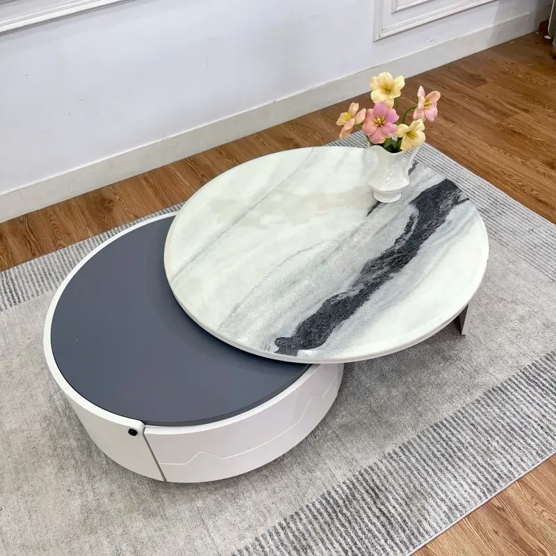 Bàn trà tròn thông minh BT91