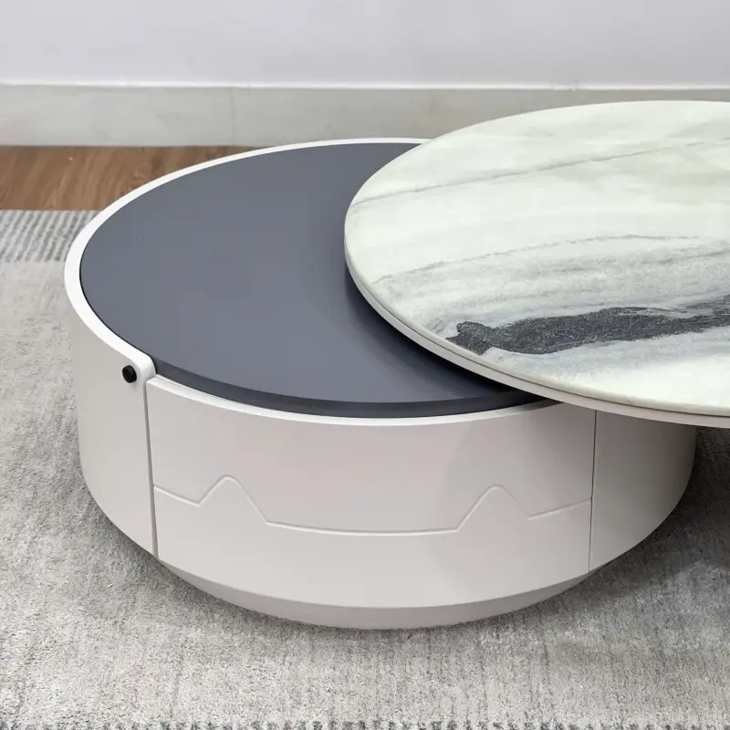 Cận chất Bàn trà tròn thông minh BT91