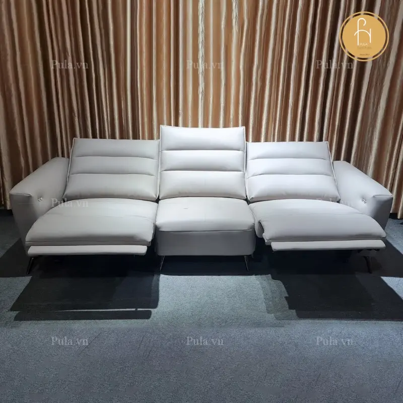 Sofa V82 chỉnh điện bọc da b&ograve; cao cấp