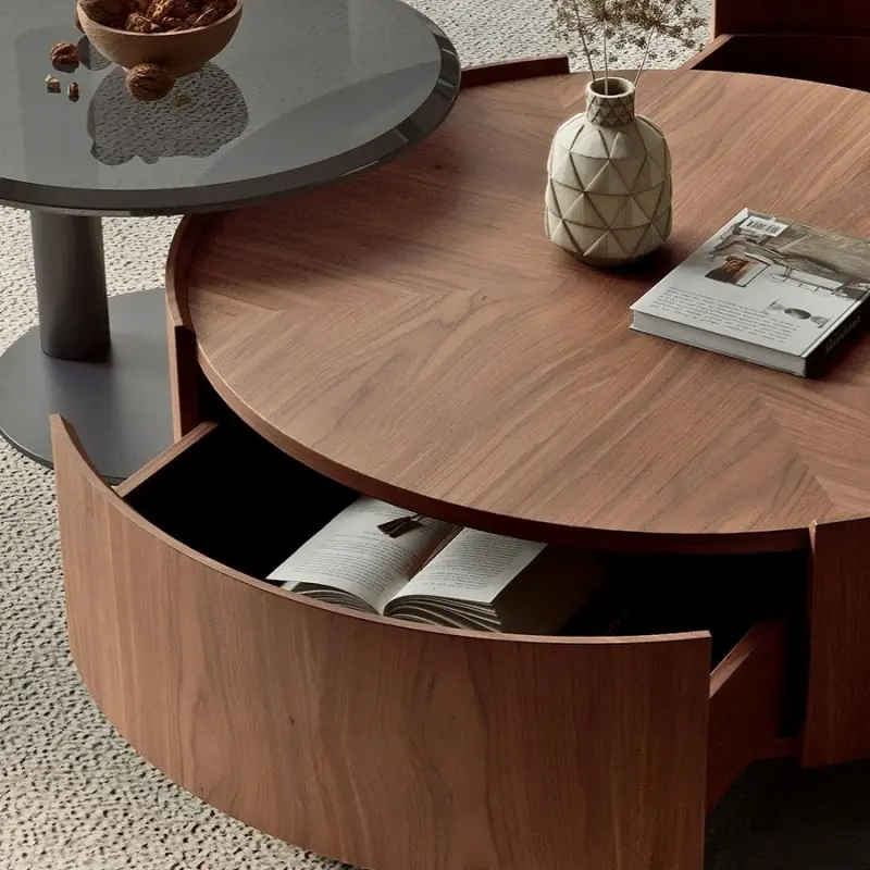 Bộ b&agrave;n tr&agrave; tr&ograve;n 2 m&oacute;n BT99