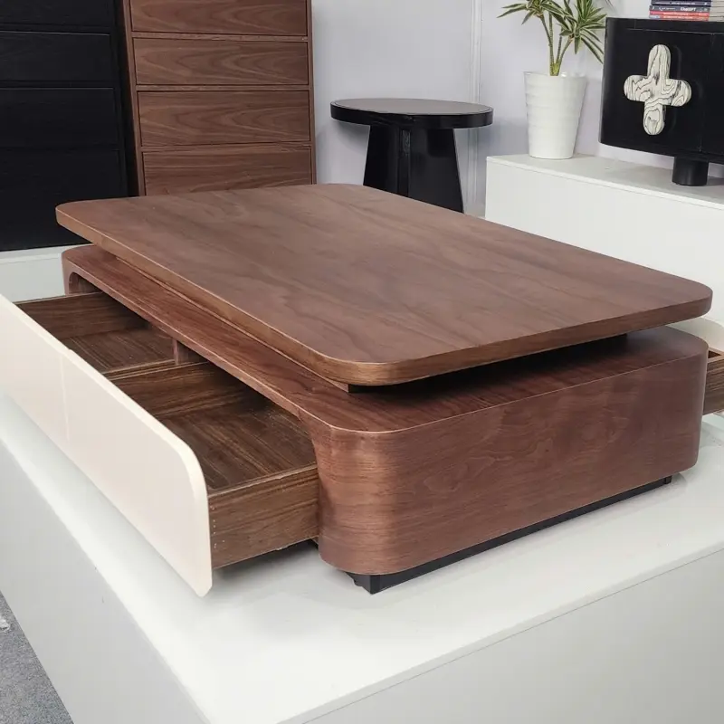 B&agrave;n tr&agrave; gỗ chữ nhật hiện đại BT105