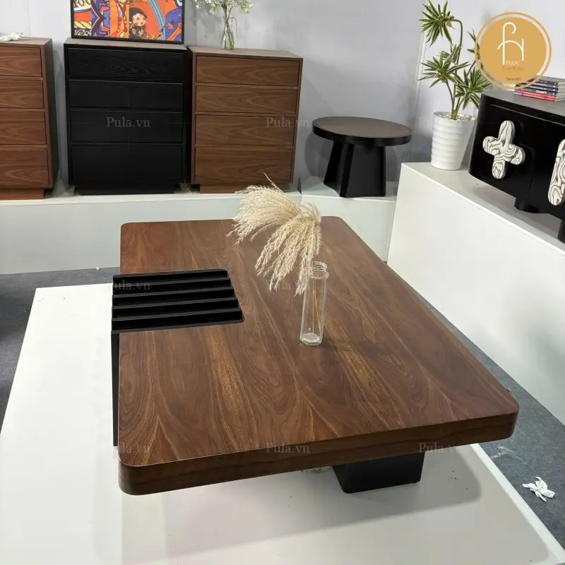 B&agrave;n tr&agrave; gỗ thiết kế hiện đại BT108