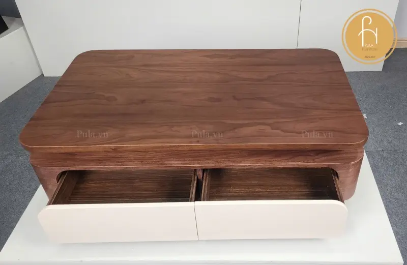 B&agrave;n tr&agrave; gỗ chữ nhật hiện đại BT105