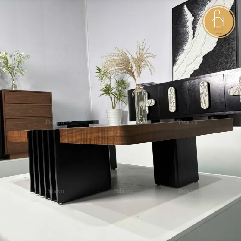 B&agrave;n tr&agrave; gỗ thiết kế hiện đại BT108