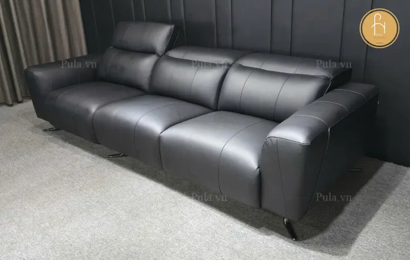 Sofa da b&ograve; &Yacute; chỉnh điện Scar V96